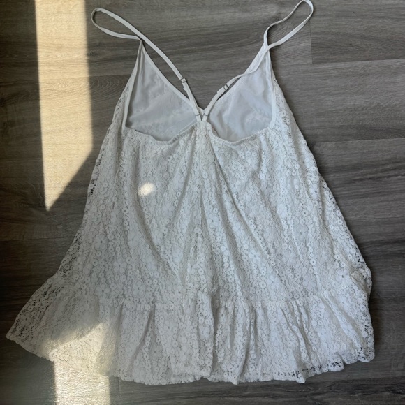 Showpo White Lace Camisole Dress - Picture 4 of 4